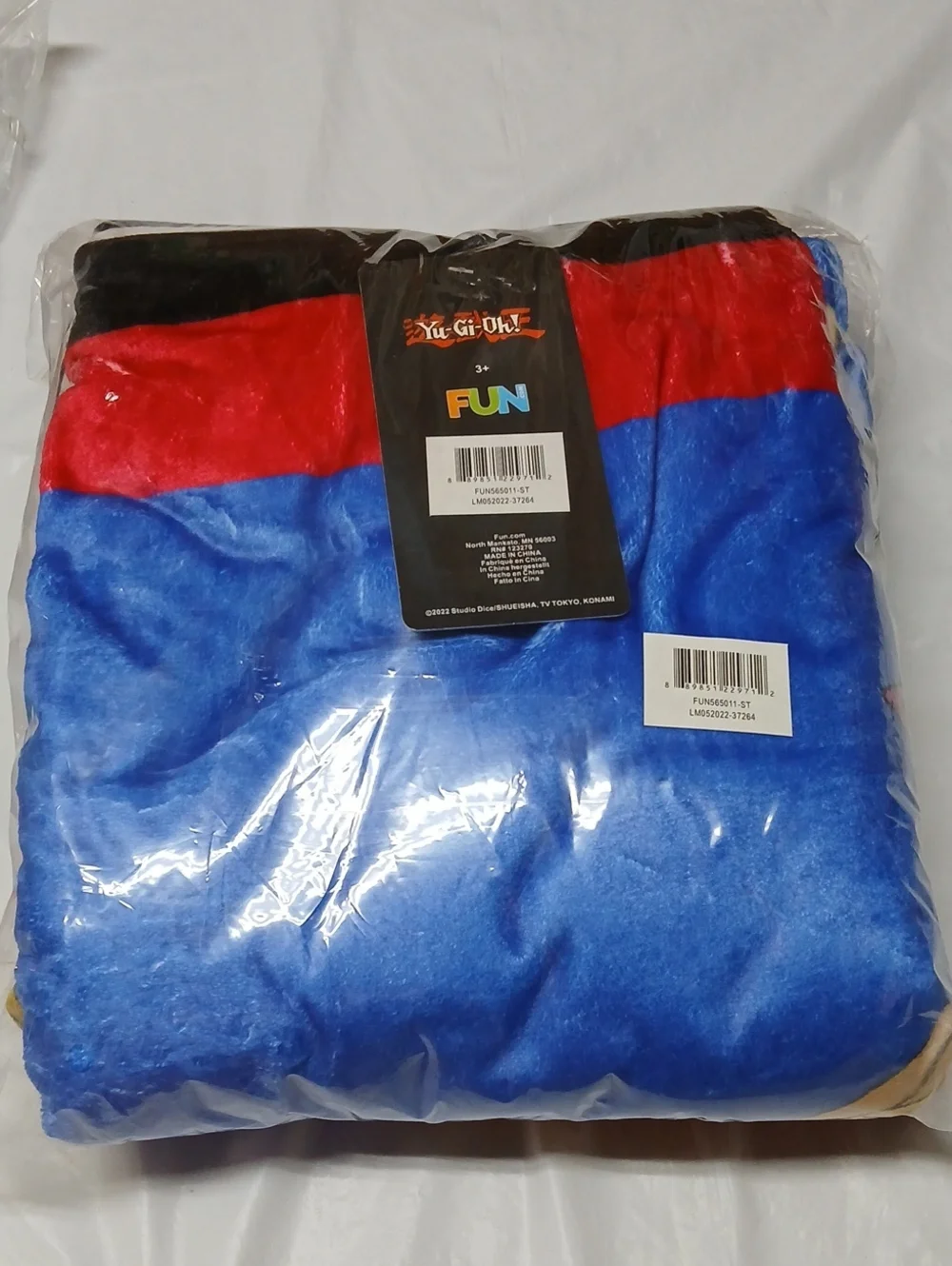 Yu-Gi-Oh! AOP Canvas Backpack & Fleece Throw Blanket Bundle Official NWT Anime